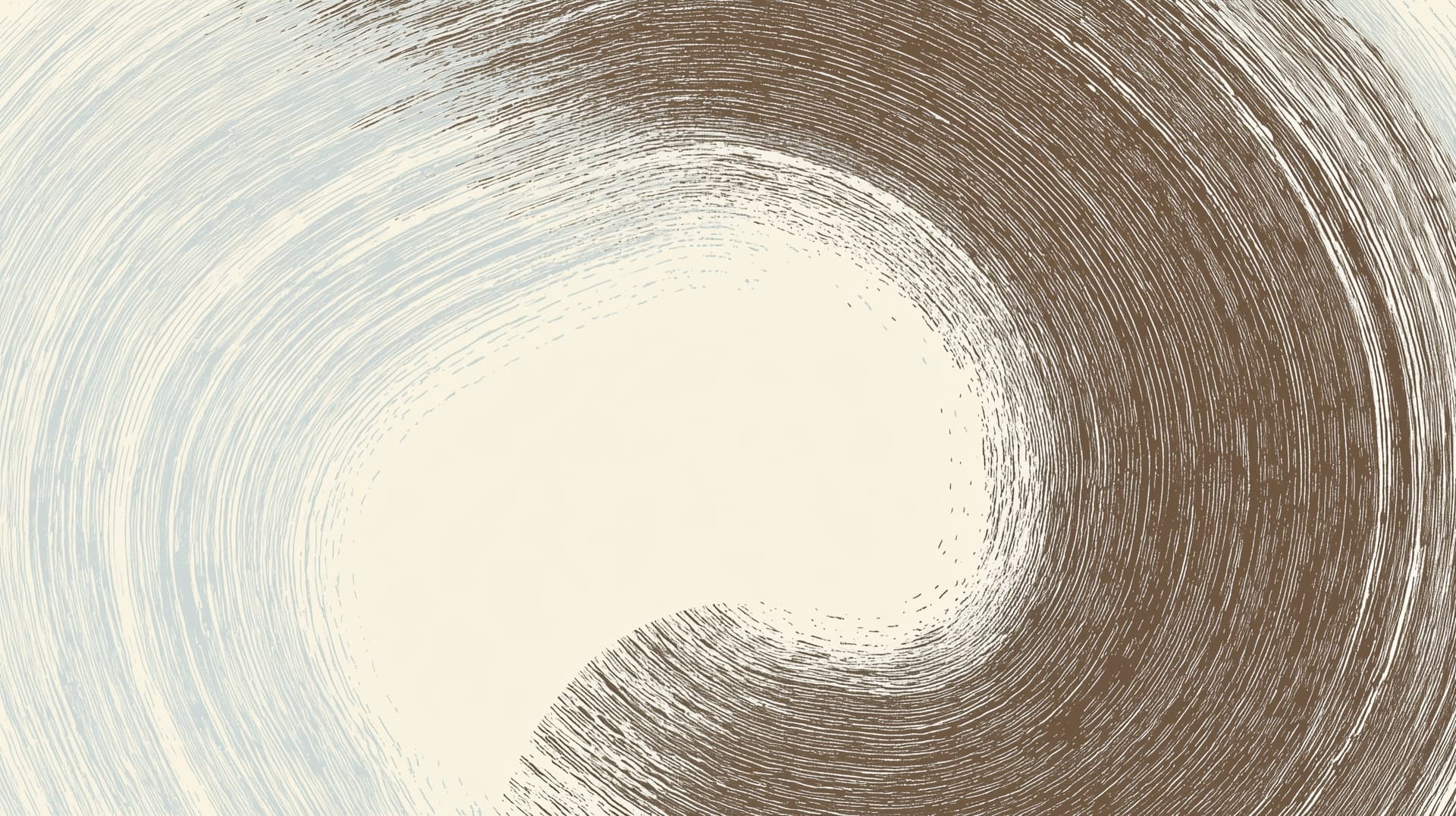 Seasonal spiral, from autumn darkness to spring renewal